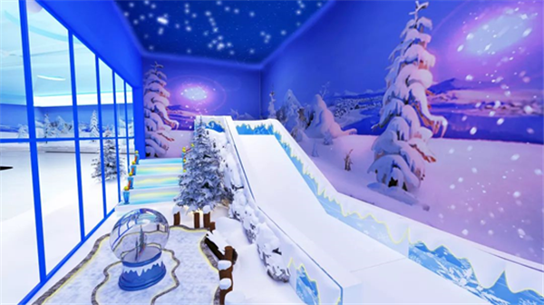 移動(dòng)雪屋內(nèi)景