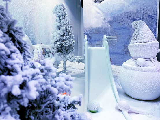 移動雪屋內(nèi)景