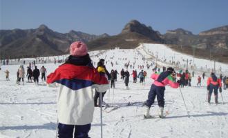 河北石家莊井陘清涼山滑雪場(chǎng)