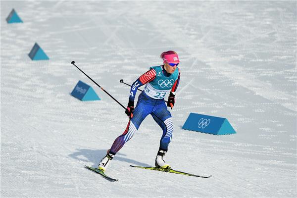 美國(guó)籍平昌冬奧會(huì)冠軍倫道·金剛女士(KIKKAN RANDALL)