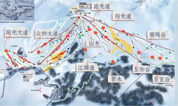 將軍山滑雪場(chǎng)2022-2023雪季共新建雪道10條