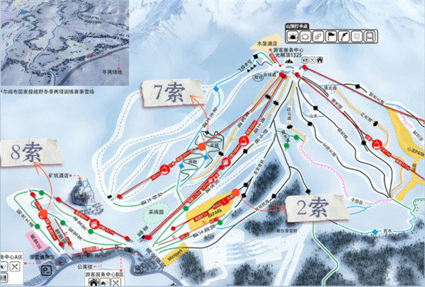 將軍山滑雪場(chǎng)2022-2023雪季新增索道